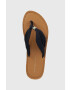 Tommy Hilfiger Джапанки TH ELEVATED BEACH SANDAL в тъмносиньо с равна подметка FW0FW06985 - Pepit.bg