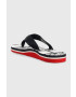 Tommy Hilfiger Джапанки TH MONOGRAM ESSENTIAL SANDAL в тъмносиньо с равна подметка FW0FW07162 - Pepit.bg