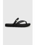 Tommy Hilfiger Джапанки TH MONOGRAM STRAP SANDAL в черно с равна подметка FW0FW07146 - Pepit.bg