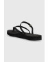 Tommy Hilfiger Джапанки TH MONOGRAM STRAP SANDAL в черно с равна подметка FW0FW07146 - Pepit.bg