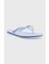 Tommy Hilfiger Джапанки TOMMY ESSENTIAL BEACH SANDAL в синьо с равна подметка FW0FW07141 - Pepit.bg