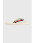 Tommy Hilfiger Джапанки TOMMY ESSENTIAL COMFORT SANDAL в бяло с равна подметка FW0FW07147 - Pepit.bg