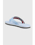 Tommy Hilfiger Джапанки TOMMY ESSENTIAL ROPE SANDAL в синьо с равна подметка FW0FW07142 - Pepit.bg