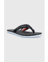 Tommy Hilfiger Джапанки TOMMY ESSENTIAL ROPE SANDAL в тъмносиньо с равна подметка FW0FW07142 - Pepit.bg