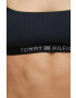 Tommy Hilfiger Горнище на бански в черно - Pepit.bg