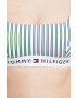 Tommy Hilfiger Горнище на бански в зелено с мека чашка - Pepit.bg