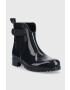 Tommy Hilfiger Гумени ботуши Ankle Rainboot With Metal Detail в тъмносиньо - Pepit.bg