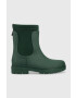 Tommy Hilfiger Гумени ботуши Rain Boot Ankle в зелено - Pepit.bg