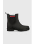 Tommy Hilfiger Гумени ботуши Rain Boot Ankle Elastic в черно - Pepit.bg