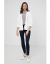Tommy Hilfiger Клин Audrey дамски в тъмносиньо с изчистен дизайн - Pepit.bg
