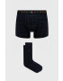 Tommy Hilfiger Комплект боксерки и чорапи в тъмносиньо - Pepit.bg