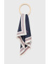 Tommy Hilfiger Копринено шалче в тъмносиньо с десен - Pepit.bg