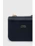 Tommy Hilfiger Кожена чанта в тъмносиньо - Pepit.bg