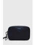Tommy Hilfiger Кожена козметична чанта в тъмносиньо - Pepit.bg