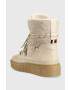 Tommy Hilfiger Кожени апрески FW0FW06852 SNOW BOOT MONOGRAM - Pepit.bg