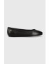 Tommy Hilfiger Кожени балеринки ESSENTIAL CHIC BALLE в черно FW0FW07352 - Pepit.bg