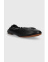 Tommy Hilfiger Кожени балеринки TH ELEVATED ELASTIC в черно FW0FW07222 - Pepit.bg