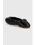 Tommy Hilfiger Кожени балеринки TH ELEVATED ELASTIC в черно FW0FW07222 - Pepit.bg