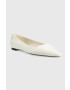 Tommy Hilfiger Кожени балеринки TH POINTED в бяло - Pepit.bg