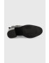 Tommy Hilfiger Кожени боти Zip High Heel Boot в черно с висок ток - Pepit.bg