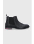 Tommy Hilfiger Кожени боти челси - Pepit.bg