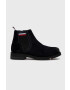 Tommy Hilfiger Кожени боти челси - Pepit.bg