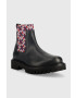 Tommy Hilfiger Кожени боти челси в черно - Pepit.bg