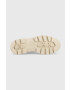 Tommy Hilfiger Кожени боти челси Monochromatic Chelsea Boot в бежово с платформа - Pepit.bg