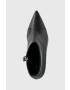 Tommy Hilfiger Кожени боти FW0FW06837 POINTY HEEL BOOT в черно с ток стилето - Pepit.bg