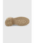 Tommy Hilfiger Кожени боти Heel Laced Monogram Boot в кафяво с висок ток - Pepit.bg