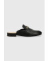 Tommy Hilfiger Кожени чехли Th Chain Mule Loafer - Pepit.bg