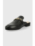Tommy Hilfiger Кожени чехли Th Chain Mule Loafer - Pepit.bg