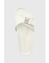 Tommy Hilfiger Кожени чехли TH MULE SANDAL LEATHER в бяло - Pepit.bg