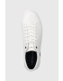 Tommy Hilfiger Кожени кецове CORPORATE LEATHER в бяло FM0FM04589 - Pepit.bg