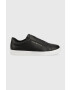 Tommy Hilfiger Кожени кецове ELASTIC SLIP ON SNEAKER в черно FW0FW07032 - Pepit.bg