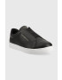Tommy Hilfiger Кожени кецове ELASTIC SLIP ON SNEAKER в черно FW0FW07032 - Pepit.bg