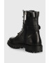 Tommy Hilfiger Кожени кубинки в черно - Pepit.bg