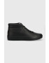 Tommy Hilfiger Кожени маратонки в черно - Pepit.bg