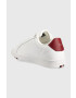 Tommy Hilfiger Кожени маратонки Signature Webbing Court Sneaker в бяло - Pepit.bg