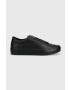 Tommy Hilfiger Кожени маратонки в черно - Pepit.bg