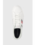 Tommy Hilfiger Кожени маратонки Core Stripes Vulc - Pepit.bg