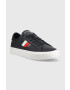 Tommy Hilfiger Кожени маратонки Core Stripes Vulc - Pepit.bg