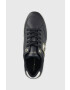 Tommy Hilfiger Кожени маратонки COURT SNEAKER WITH WEBBING в тъмносиньо FW0FW07106 - Pepit.bg