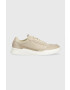 Tommy Hilfiger Кожени маратонки ELEVATED CUPSOLE LEATHER в бежово FM0FM04490 - Pepit.bg