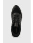 Tommy Hilfiger Кожени маратонки ELEVATED EMBOSSED RUNNER в черно FW0FW07452 - Pepit.bg