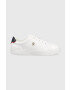 Tommy Hilfiger Кожени маратонки ELEVATED ESSENTIAL COURT SNEAKER в бяло - Pepit.bg