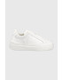 Tommy Hilfiger Кожени маратонки EMBOSSED COURT SNEAKER в бяло FW0FW07297 - Pepit.bg