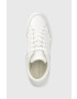 Tommy Hilfiger Кожени маратонки EMBOSSED COURT SNEAKER в бяло FW0FW07297 - Pepit.bg