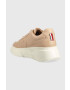 Tommy Hilfiger Кожени маратонки FW0FW06855 CHUNKY LEATHER SNEAKER в бежово - Pepit.bg