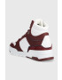 Tommy Hilfiger Кожени маратонки High Cut Basket Sneaker в бордо - Pepit.bg